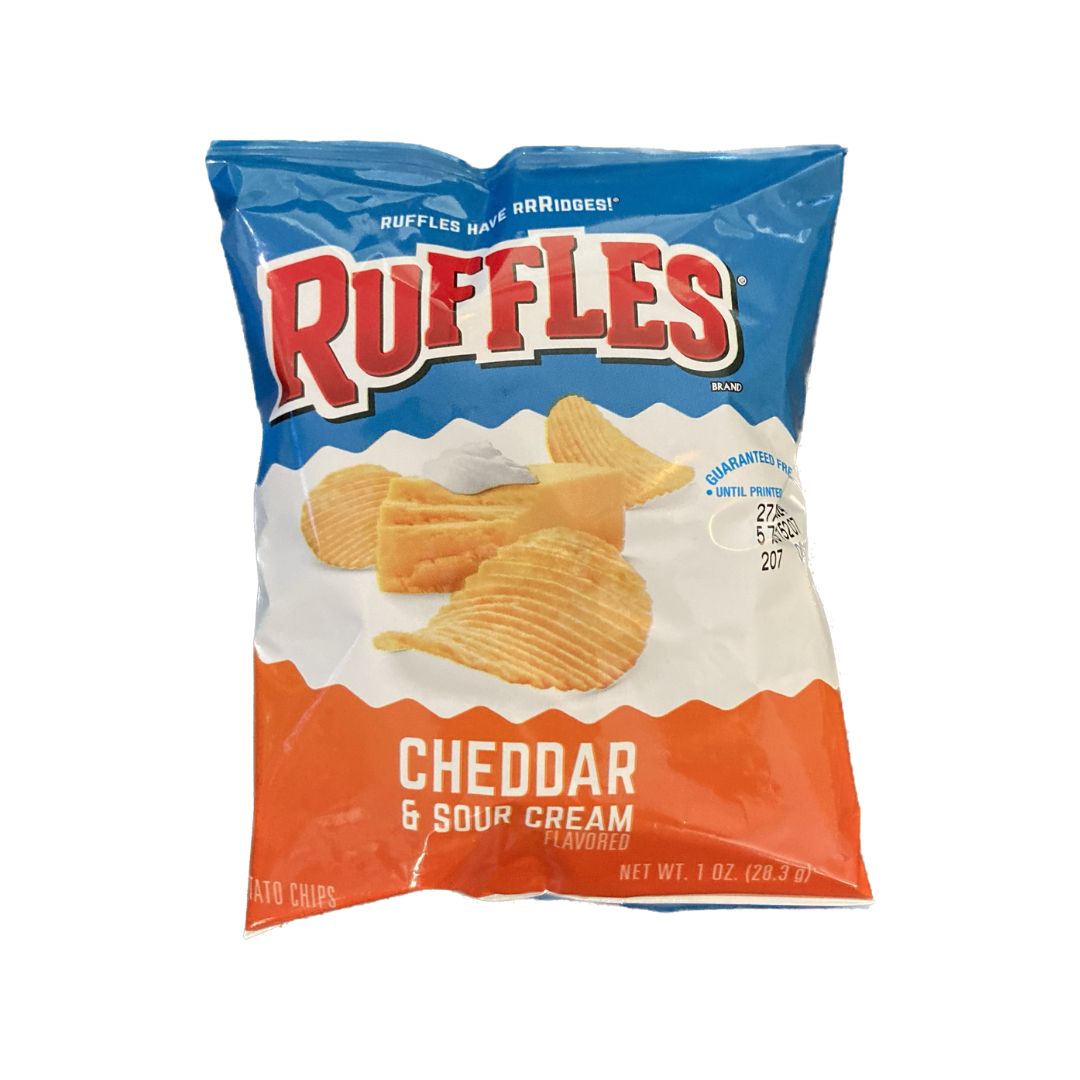 RUFFLES CHEDDAR & SOUR CREAM 1oz.